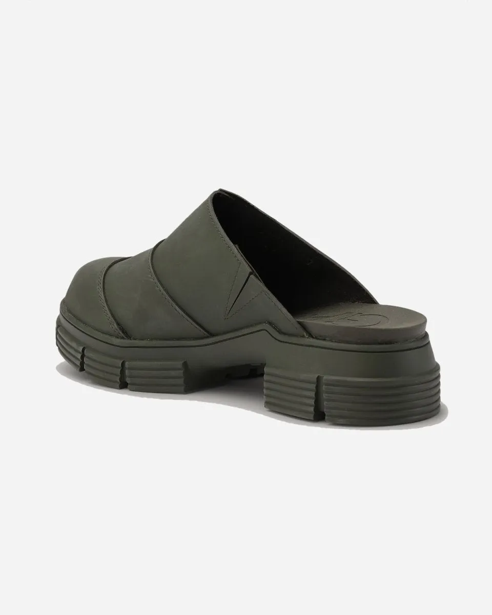 Recycled Rubber City Mule - Kalamata