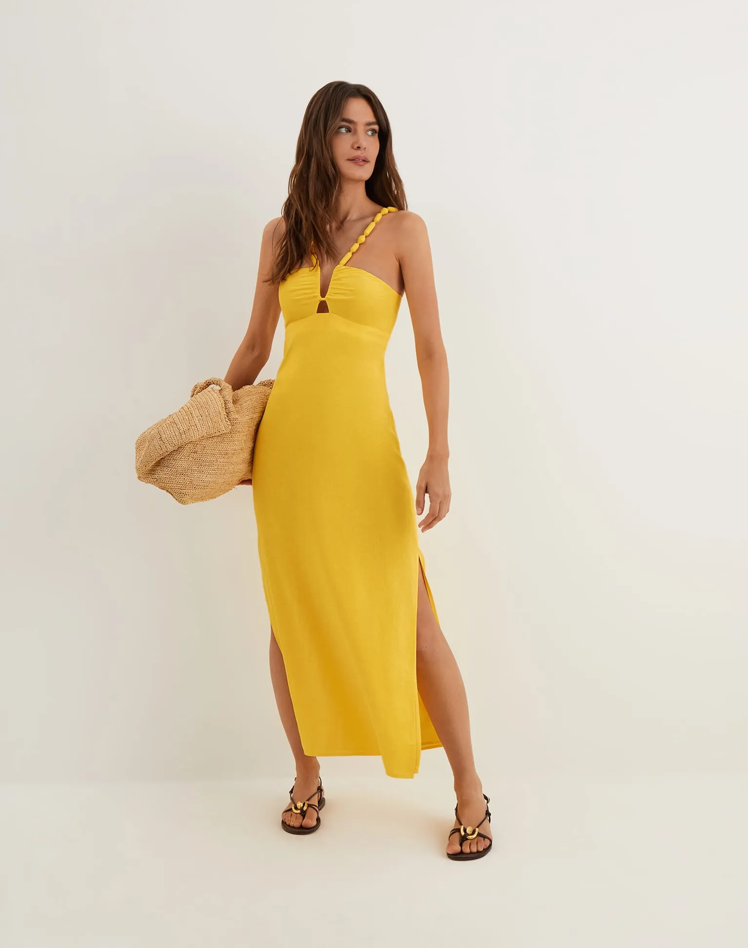 Renda Midi Dress - Aurora