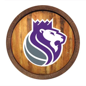 Sacramento Kings: Logo - "Faux" Barrel Top Sign