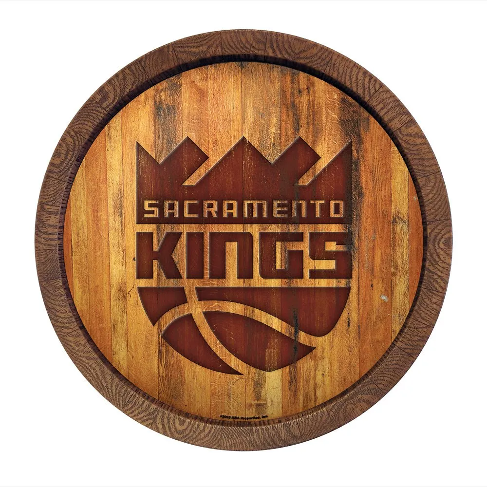 Sacramento Kings: "Faux" Barrel Top Sign