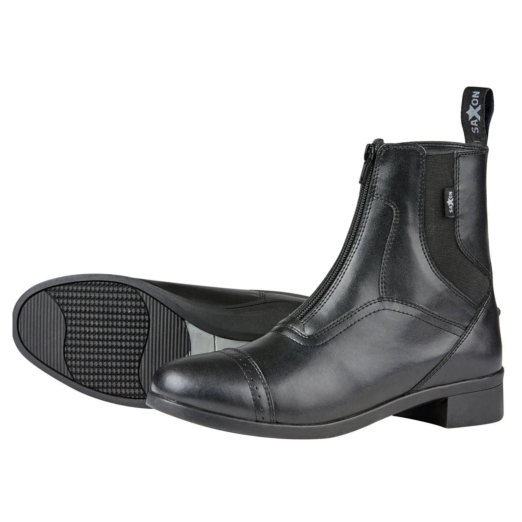 Saxon Syntovia Zip Paddock Boots- Childs