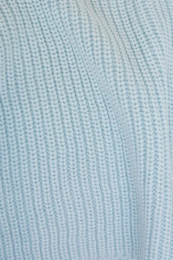 Sevina Knit Shorts - Blue