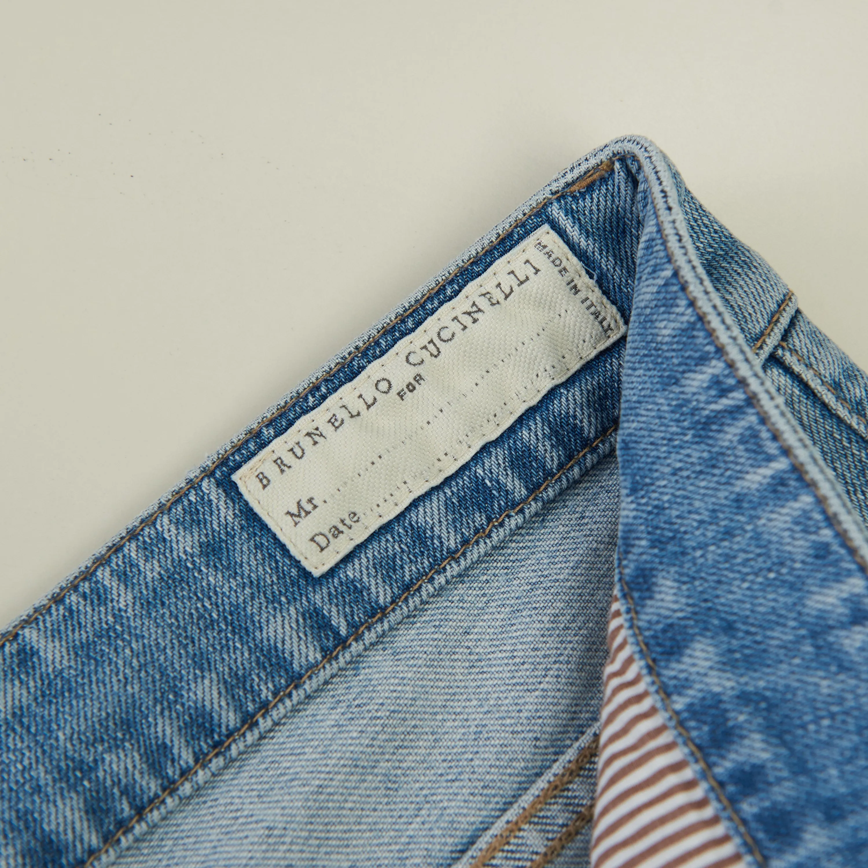 Slim Fit Five Pocket Jeans Trousers In Light Blue Denim