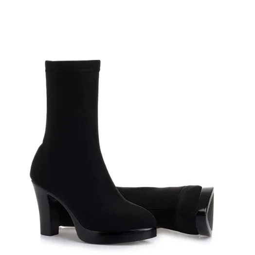Small Size Stretch Boots For Women DS38