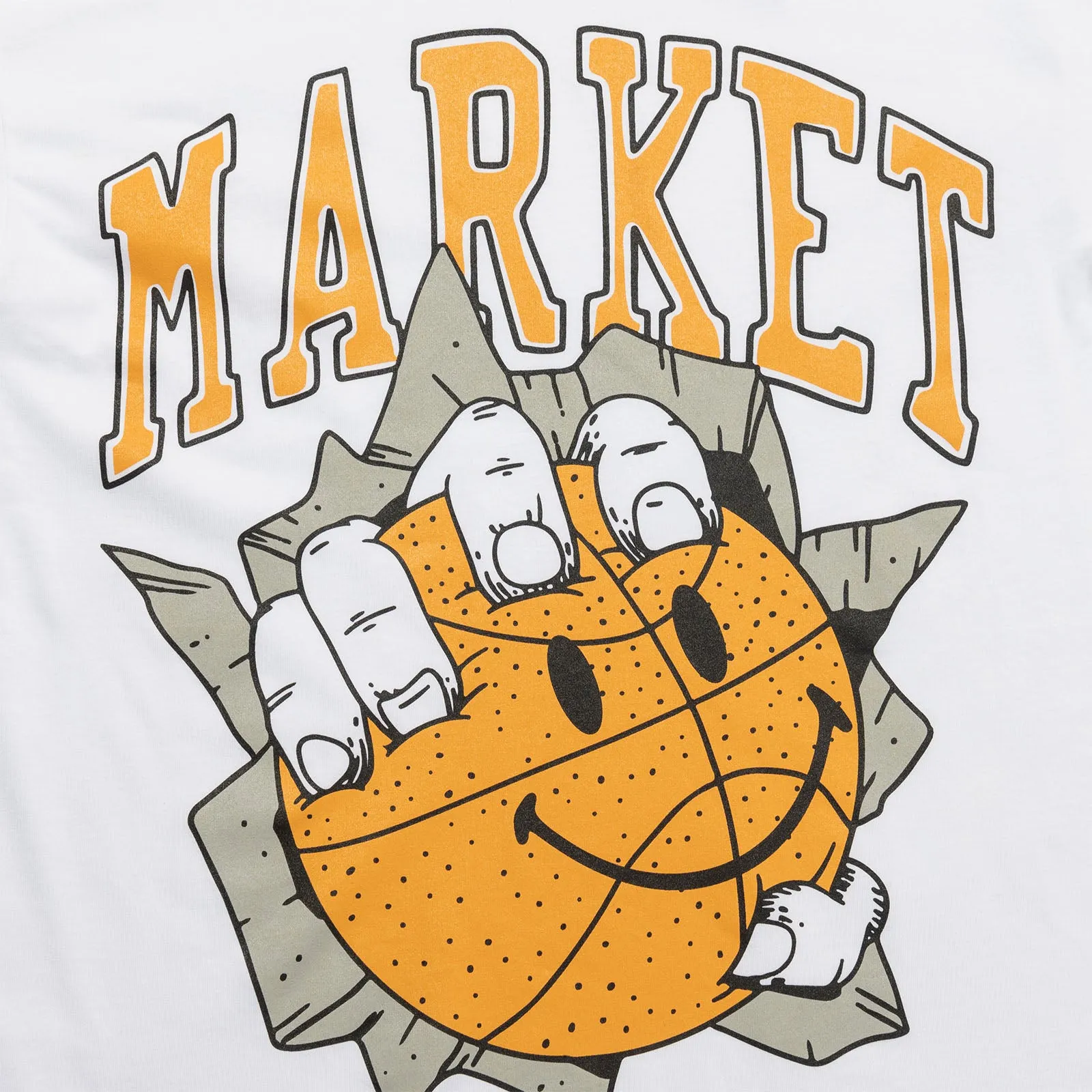 Smiley Breakthrough T-Shirt - White