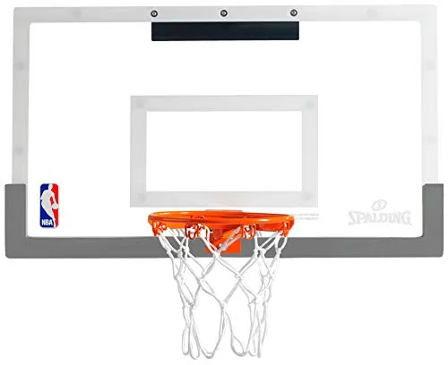 Spalding NBA 180 Breakaway Over-The-Door Mini Basketball Hoop