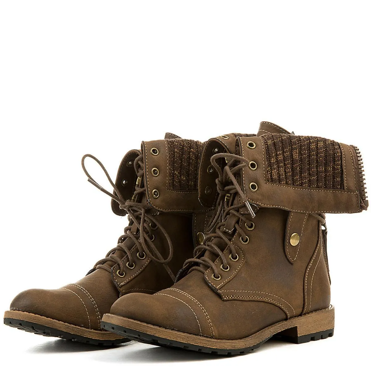 Star-8 Lace-Up Boot Brown