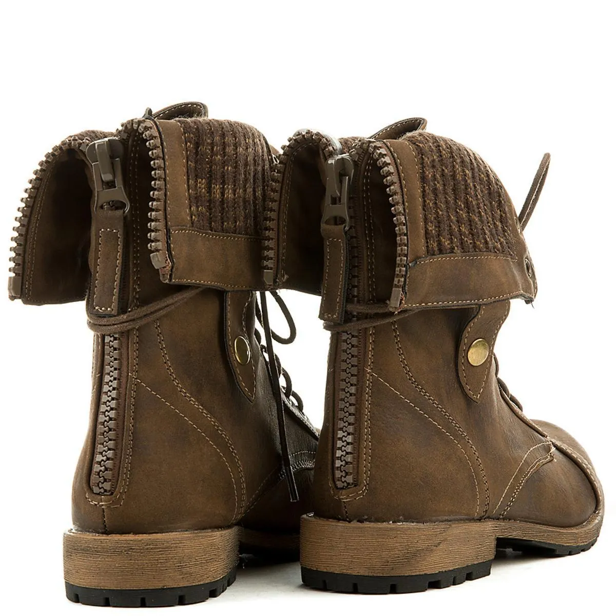 Star-8 Lace-Up Boot Brown