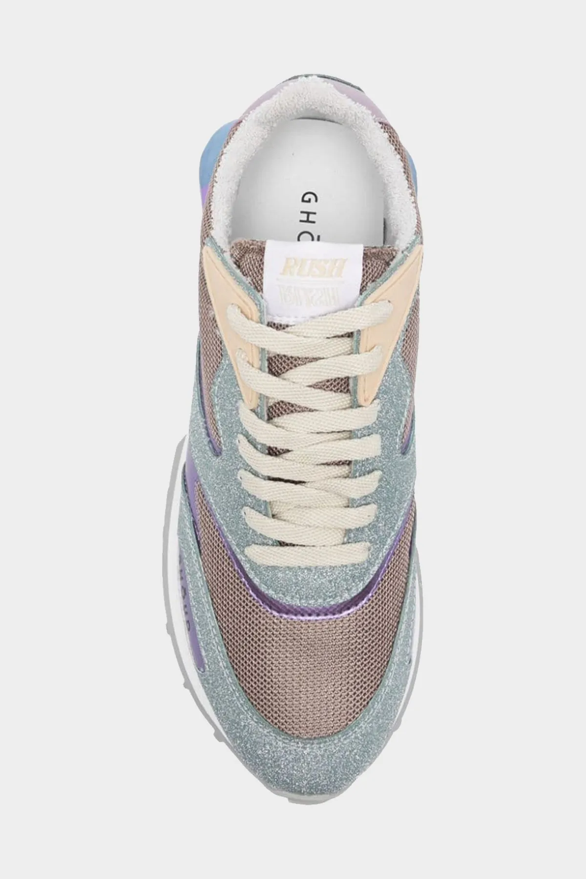 Starlight Grove 2.0 Mesh & Glitter Sneakers in Lilac Blue
