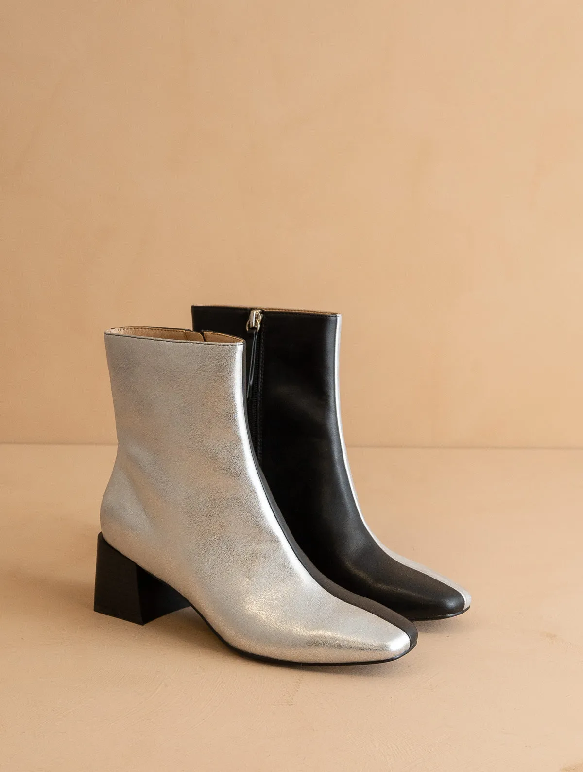 The Georgia | Silver Dual Chroma Boots