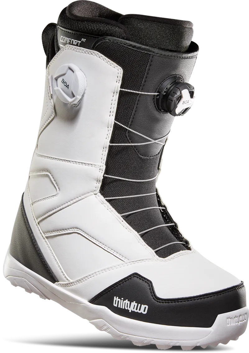 THIRTYTWO STW Double BOA snowboard boots - White Black