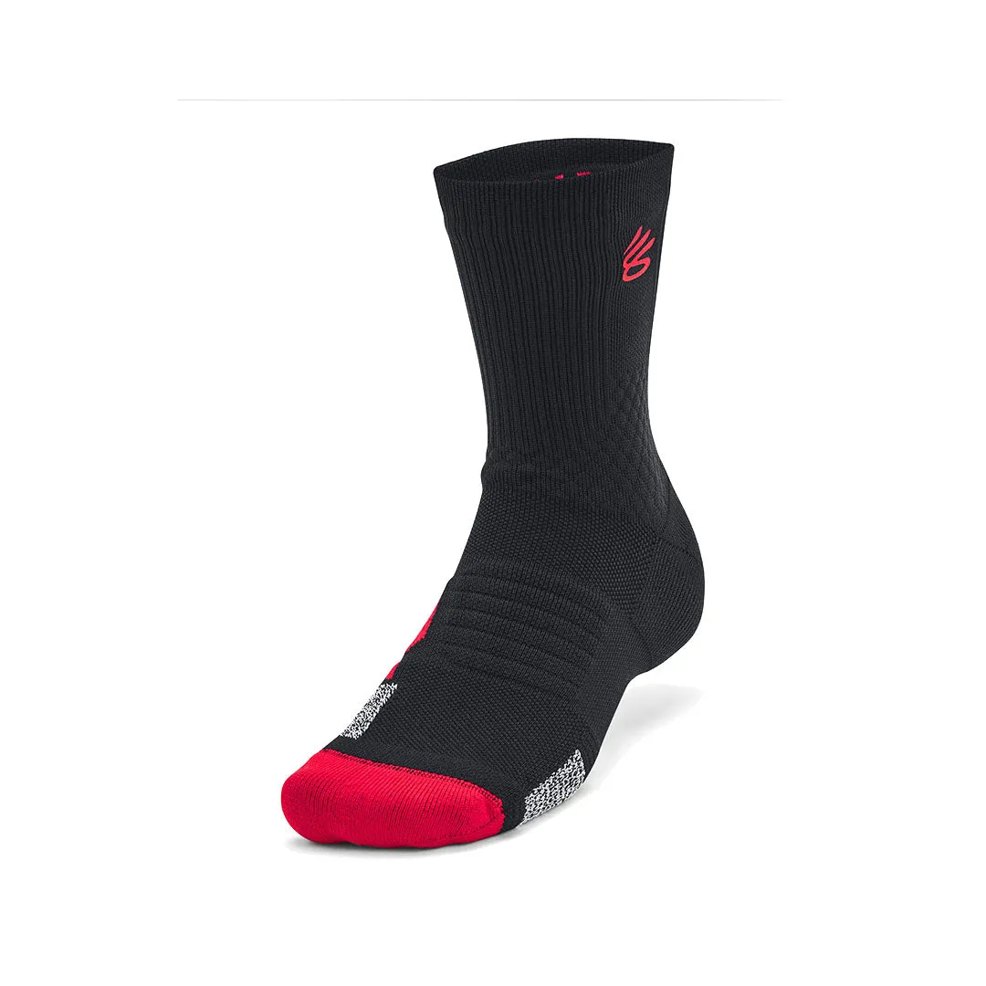 UA Men Curry x Bruce Lee Lunar New Year Playmaker 1pack Mid-Crew Socks | 1384018