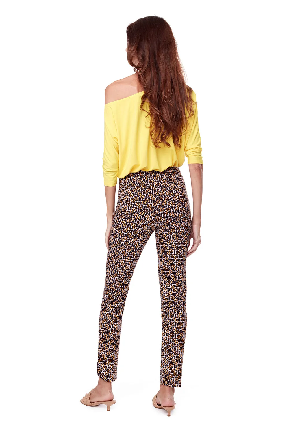 Up!Hoops Petal Slit Slim Pants 67750UP