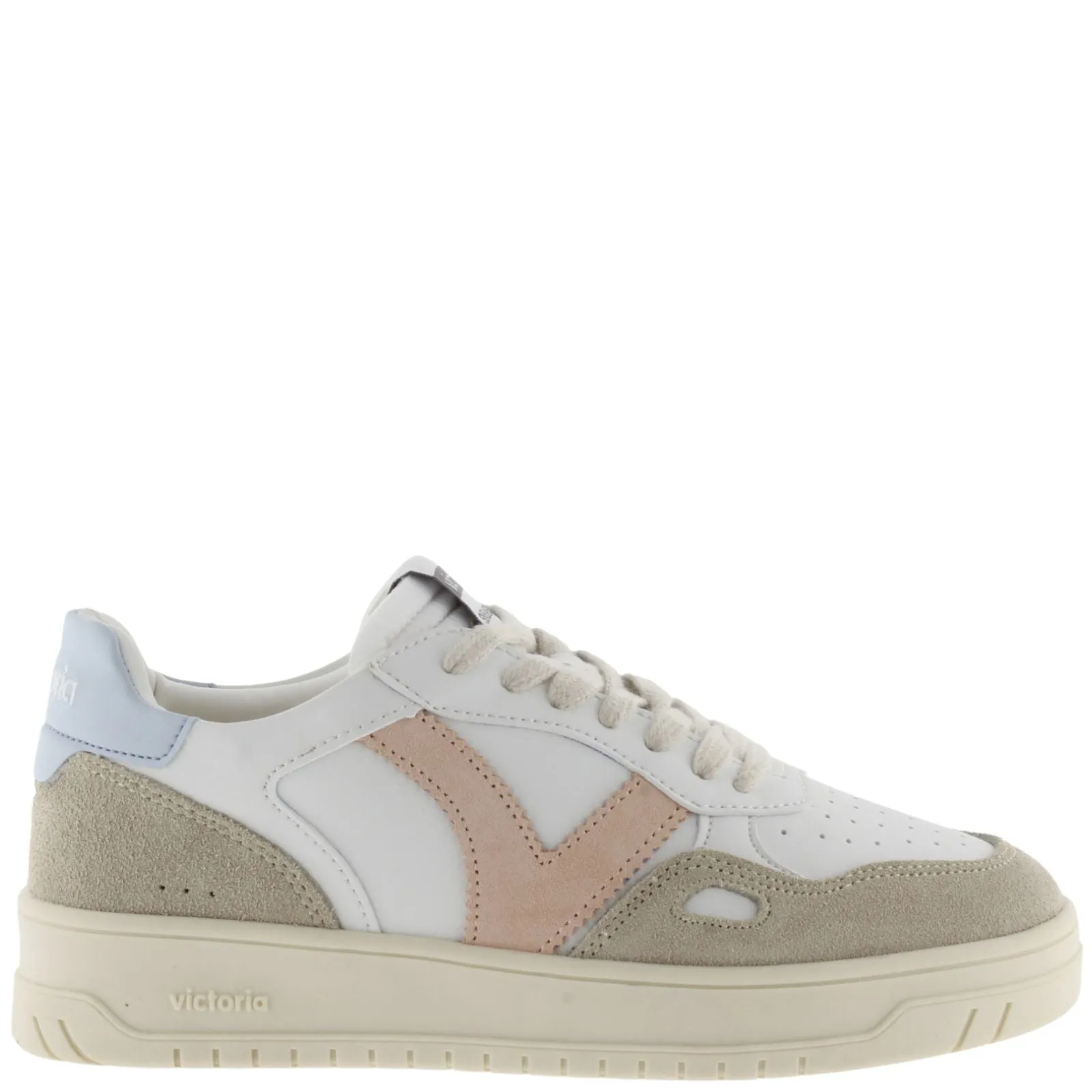 Victoria Seul Off White Sneakers - Celeste