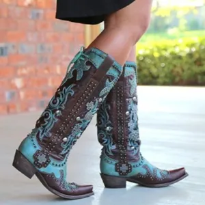 Women Fashion Boots Spring Low Heel Shoes Cool British