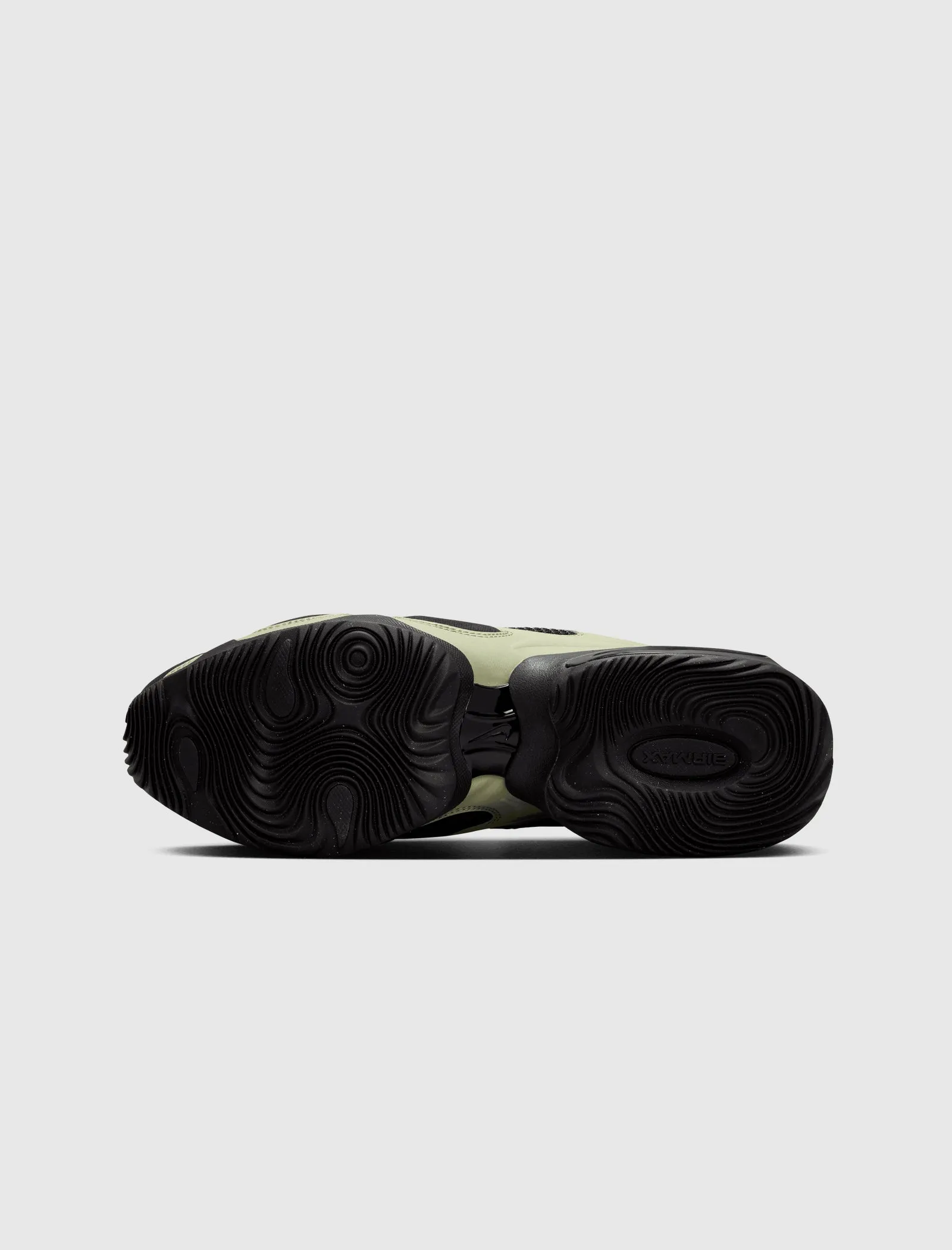 WOMEN'S AIR MAX MUSE  "BLACK/ UNIVERSITY RED/ OIL GREEN"