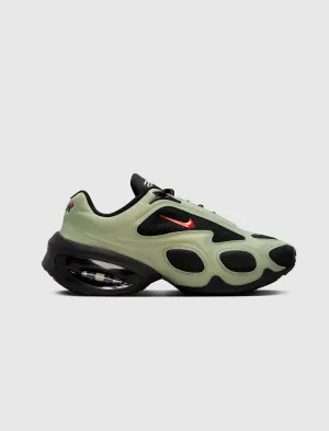 WOMEN'S AIR MAX MUSE  "BLACK/ UNIVERSITY RED/ OIL GREEN"